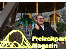 Aufbau des Themenbereichs „Sonnenbucht“ in FANTASIA (Januar 2025)